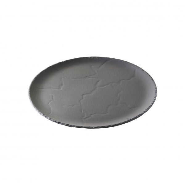Basalt Round Plate - 320mm from Revol. made out of Porcelain and sold in boxes of 2. Hospitality quality at wholesale price with The Flying Fork! 