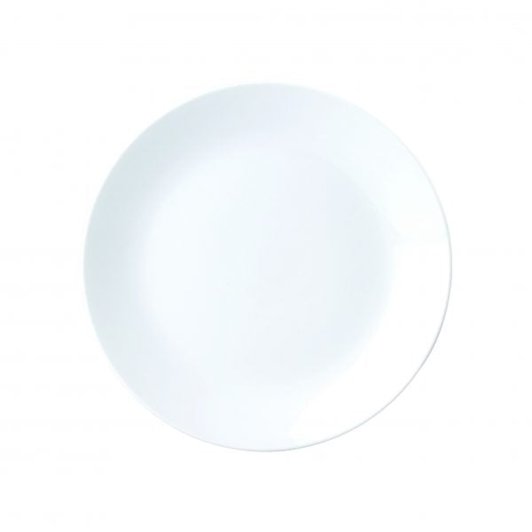 Coupe Round Plate (0203) - 195mm, Chelsea from Royal Porcelain. made out of Porcelain and sold in boxes of 24. Hospitality quality at wholesale price with The Flying Fork! 