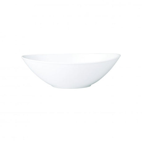 Coupe Oval Bowl (0222) - 250mm, 1.0Lt, Chelsea from Royal Porcelain. made out of Porcelain and sold in boxes of 12. Hospitality quality at wholesale price with The Flying Fork! 