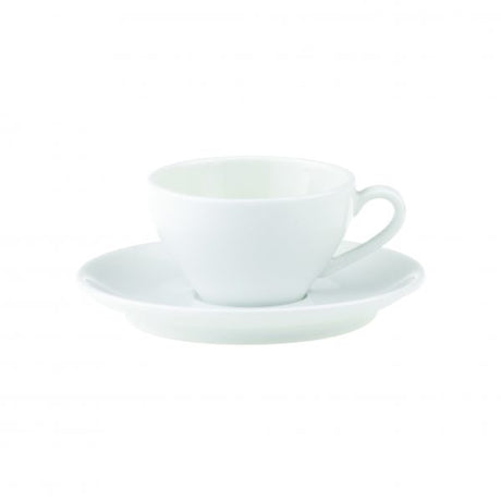Tapered Espresso Cup (0208) - 0.075Lt, Chelsea from Royal Porcelain. made out of Porcelain and sold in boxes of 12. Hospitality quality at wholesale price with The Flying Fork! 