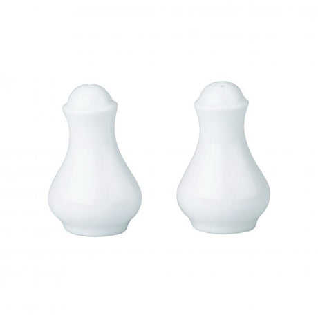 Pepper Shaker - 83x53mm, Chelsea from Royal Porcelain. made out of Porcelain and sold in boxes of 48. Hospitality quality at wholesale price with The Flying Fork! 