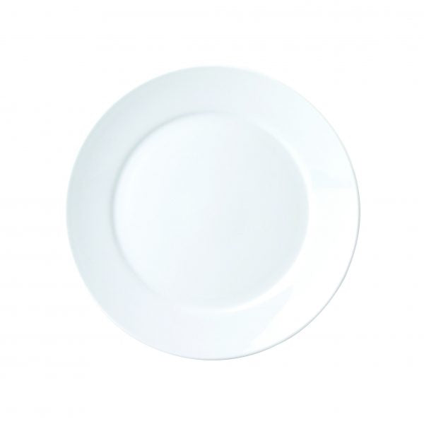 Round Wide Rim Plate (0324) - 290mm, Chelsea from Royal Porcelain. made out of Porcelain and sold in boxes of 12. Hospitality quality at wholesale price with The Flying Fork! 