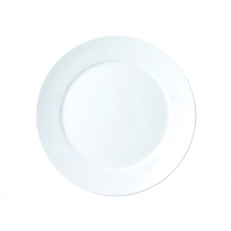 Round Wide Rim Plate (0324) - 290mm, Chelsea from Royal Porcelain. made out of Porcelain and sold in boxes of 12. Hospitality quality at wholesale price with The Flying Fork! 