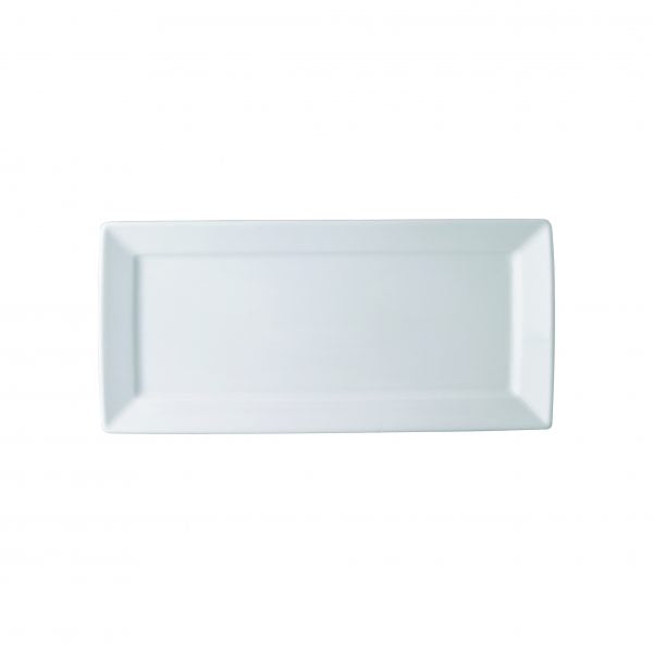 Rectangular Dish - 350x165mm, Chelsea from Royal Porcelain. made out of Porcelain and sold in boxes of 12. Hospitality quality at wholesale price with The Flying Fork! 