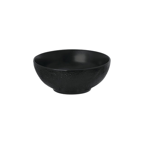 ROUND BOWL-160mm , MATT BLACK from Luzerne. Textured, made out of Ceramic and sold in boxes of 6. Hospitality quality at wholesale price with The Flying Fork! 