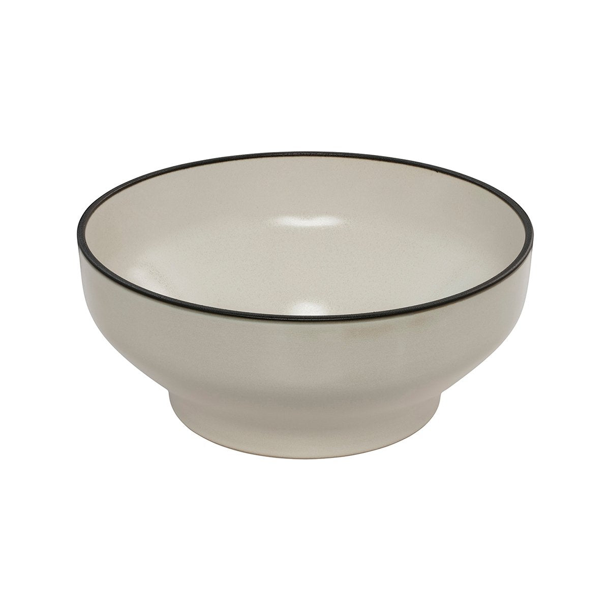 Round Bowl - 212Mm, Dusted White from Luzerne. made out of Ceramic and sold in boxes of 3. Hospitality quality at wholesale price with The Flying Fork! 
