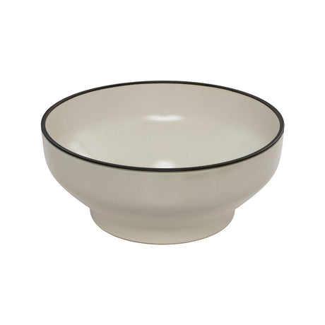 Round Bowl - 212Mm, Dusted White from Luzerne. made out of Ceramic and sold in boxes of 3. Hospitality quality at wholesale price with The Flying Fork! 