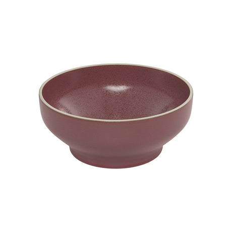 Round Bowl - 182Mm, Smokey Plum from Luzerne. made out of Ceramic and sold in boxes of 4. Hospitality quality at wholesale price with The Flying Fork! 