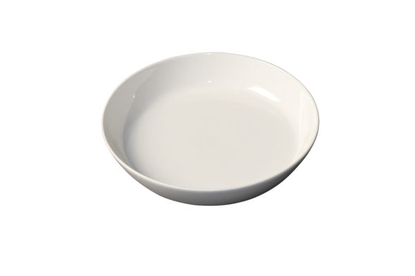 Round Bowl Flared Sides - 210x40mm, White Album from Royal Porcelain. Flared edges, made out of Porcelain and sold in boxes of 6. Hospitality quality at wholesale price with The Flying Fork! 