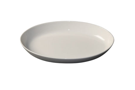 Oval Plate - 285x180x40mm, White Album from Royal Porcelain. made out of Porcelain and sold in boxes of 12. Hospitality quality at wholesale price with The Flying Fork! 
