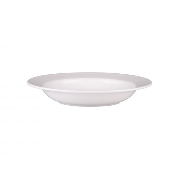 Rim Shape Soup Bowl (B1006) - 230mm, Ascot from Royal Bone China. made out of Bone China and sold in boxes of 6. Hospitality quality at wholesale price with The Flying Fork! 