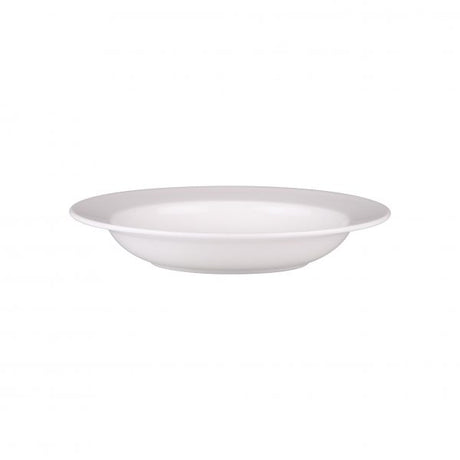 Rim Shape Soup Bowl (B1006) - 230mm, Ascot from Royal Bone China. made out of Bone China and sold in boxes of 6. Hospitality quality at wholesale price with The Flying Fork! 