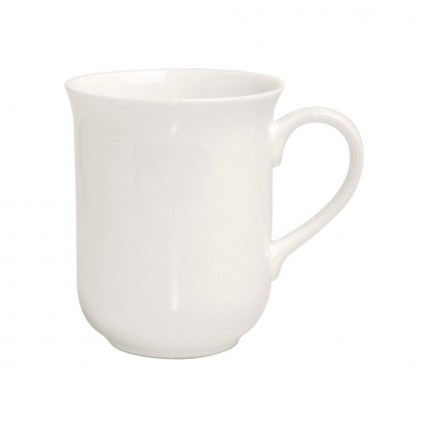 Stackable Coffee Mug (B0236) - 0.30lt, Ascot from Royal Bone China. made out of Bone China and sold in boxes of 1. Hospitality quality at wholesale price with The Flying Fork! 