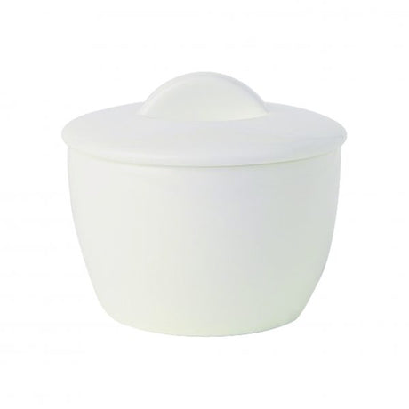 Sugar Bowl With Lid (B1012+L) - 0.22lt, Ascot from Royal Bone China. made out of Bone China and sold in boxes of 1. Hospitality quality at wholesale price with The Flying Fork! 