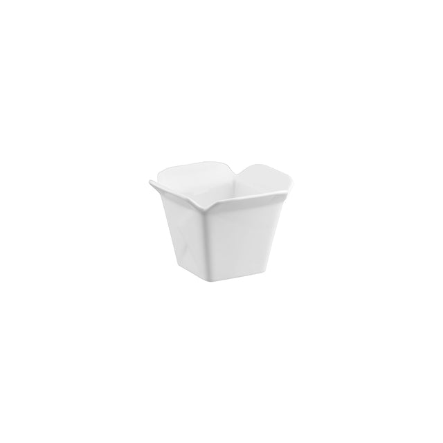 Paper Look Take Away Container - 100x75mm, Fortessa Food Truck from Fortessa. made out of Ceramic and sold in boxes of 4. Hospitality quality at wholesale price with The Flying Fork! 