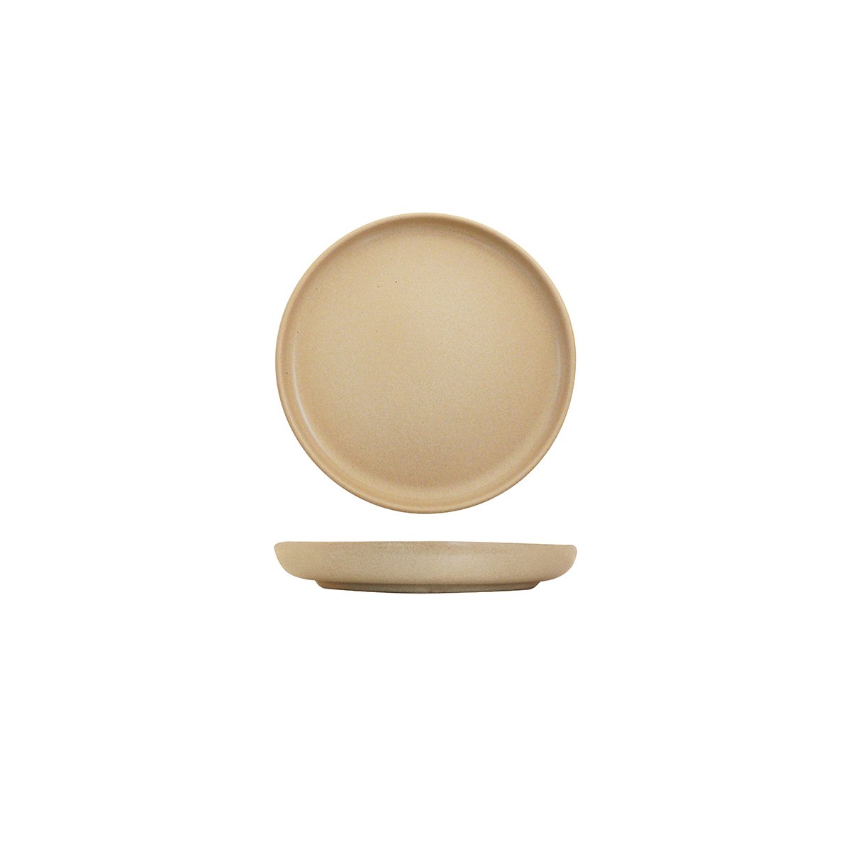 Round Plate - 175mm, Taupe, Eclipse