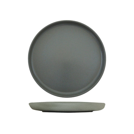 Round Plate - 280mm, Green, Eclipse