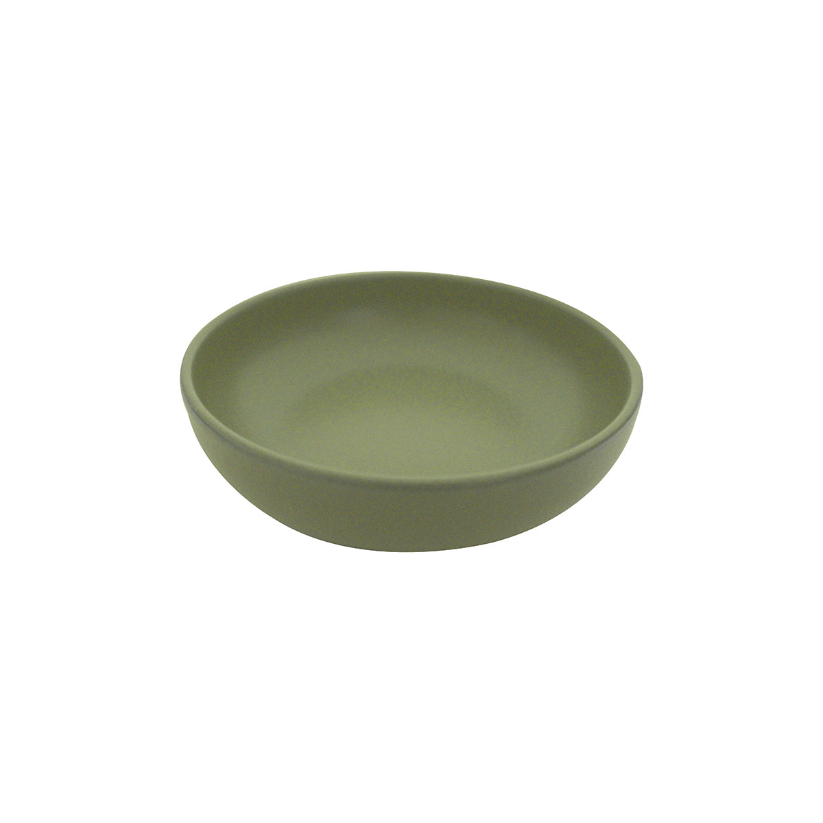 Round Bowl - 160mm, Green, Eclipse from Eclipse. made out of Ceramic and sold in boxes of 6. Hospitality quality at wholesale price with The Flying Fork! 