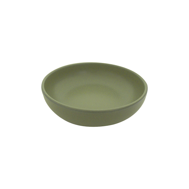 Round Bowl - 160mm, Green, Eclipse from Eclipse. made out of Ceramic and sold in boxes of 6. Hospitality quality at wholesale price with The Flying Fork! 