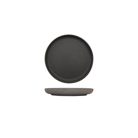 Round Plate - 175mm, Dark Grey, Eclipse