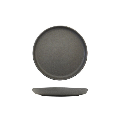 Round Plate - 220mm, Dark Grey, Eclipse
