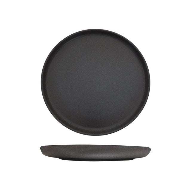 Round Plate - 280mm, Dark Grey, Eclipse