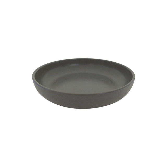 Round Bowl - 220mm, Dark Grey, Eclipse from Eclipse. made out of Ceramic and sold in boxes of 6. Hospitality quality at wholesale price with The Flying Fork! 