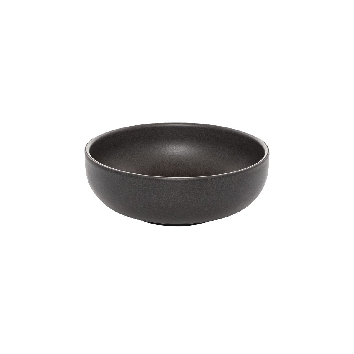 Round Bowl - 125Mm, Black from Eclipse. made out of Ceramic and sold in boxes of 6. Hospitality quality at wholesale price with The Flying Fork! 