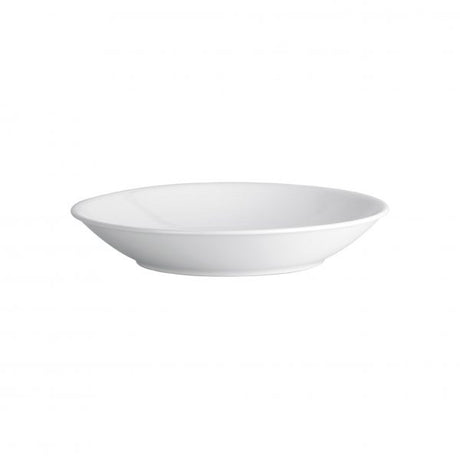 Deep Round Plate (930-0322) - 230mm, Aura from Rene Ozorio. made out of Porcelain and sold in boxes of 24. Hospitality quality at wholesale price with The Flying Fork! 