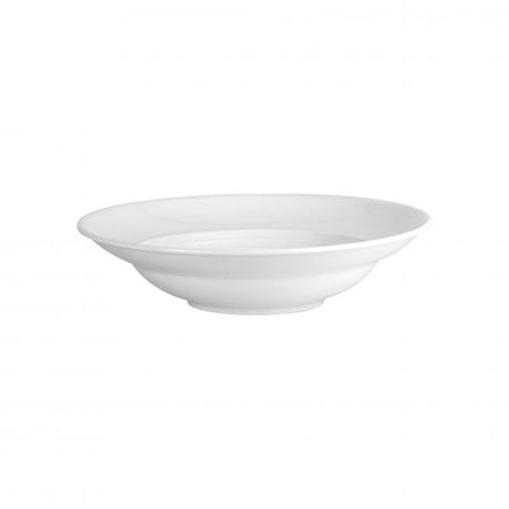 Flared Round Bowl (930-3079) - 295mm, Aura from Rene Ozorio. Flared edges, made out of Porcelain and sold in boxes of 6. Hospitality quality at wholesale price with The Flying Fork! 
