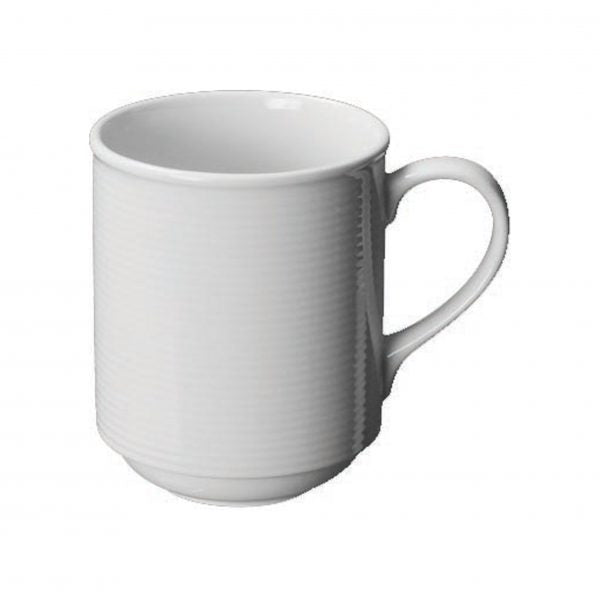 Stackable Coffee Mug (312413) - 300ml, Aura from Rene Ozorio. made out of Porcelain and sold in boxes of 6. Hospitality quality at wholesale price with The Flying Fork! 