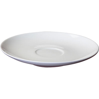 Saucer - For 96487 Cappuccino Cup, 160mm, Alto from Patra by Nikko. made out of Porcelain and sold in boxes of 6. Hospitality quality at wholesale price with The Flying Fork! 