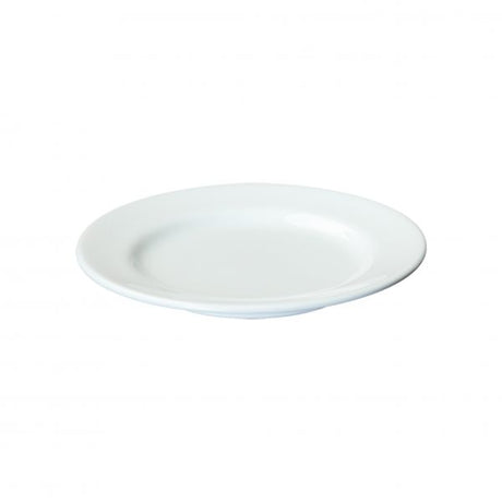 Rim Shape Round Plate (0067) - 165mm, Nova from Patra by Nikko. made out of Porcelain and sold in boxes of 24. Hospitality quality at wholesale price with The Flying Fork! 