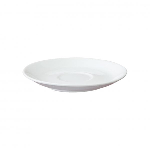 Saucer - To Suit 97717, 97718, 97725, 97721 - 155mm, Nova from Patra by Nikko. made out of Porcelain and sold in boxes of 24. Hospitality quality at wholesale price with The Flying Fork! 