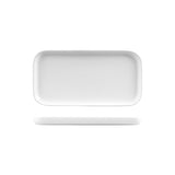 Rectangular Tray - 250x130x20mm, Servire, Bianco from Bevande. Matt Finish, made out of Porcelain and sold in boxes of 4. Hospitality quality at wholesale price with The Flying Fork! 