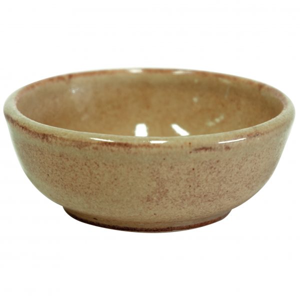 Round Sauce Dish - 80x32mm, Artistica, Flame from tablekraft. made out of Stoneware and sold in boxes of 6. Hospitality quality at wholesale price with The Flying Fork! 