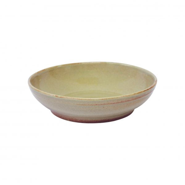 Round Bowl Flared - 230x55mm, Artistica, Flame from tablekraft. Flared edges, made out of Stoneware and sold in boxes of 2. Hospitality quality at wholesale price with The Flying Fork! 