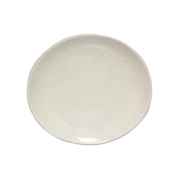 Oval Plate - 210x190mm, Artistica, Sand from tablekraft. made out of Stoneware and sold in boxes of 4. Hospitality quality at wholesale price with The Flying Fork! 