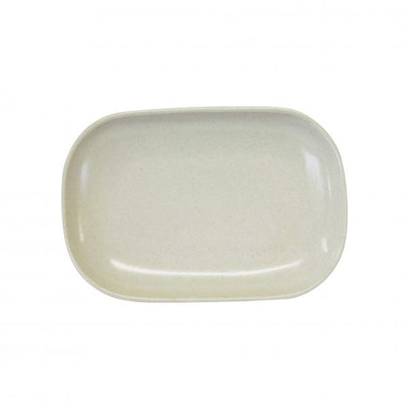 Rectangular Plate Coupe - 240x160x25mm, Artistica, Sand from tablekraft. made out of Stoneware and sold in boxes of 4. Hospitality quality at wholesale price with The Flying Fork! 