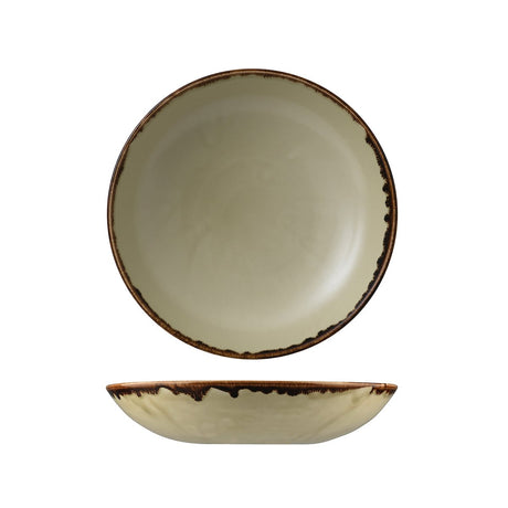 Round Coupe Bowl - 248mm, 1136ml, Linen, Dudson