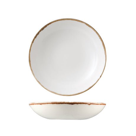 Round Coupe Bowl - 248mm, 1136ml, Natural, Dudson