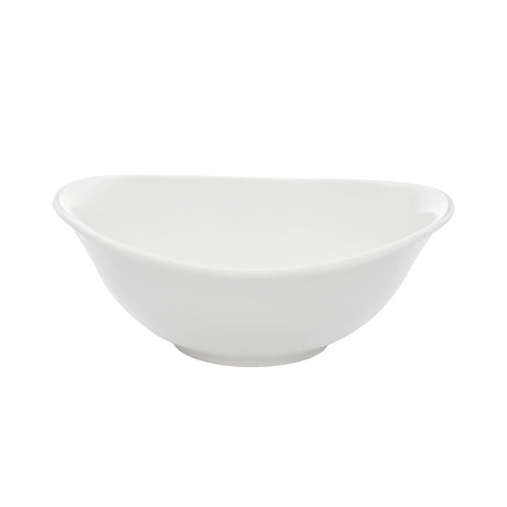 Organic Deep Bowl - 470Ml, White from Dudson. made out of Ceramic and sold in boxes of 6. Hospitality quality at wholesale price with The Flying Fork! 