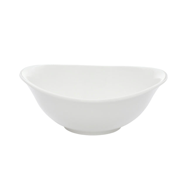 Organic Deep Bowl - 470Ml, White from Dudson. made out of Ceramic and sold in boxes of 6. Hospitality quality at wholesale price with The Flying Fork! 