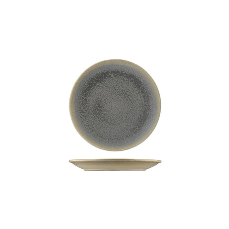 Round Coupe Plate - 162mm, Granite, Dudson