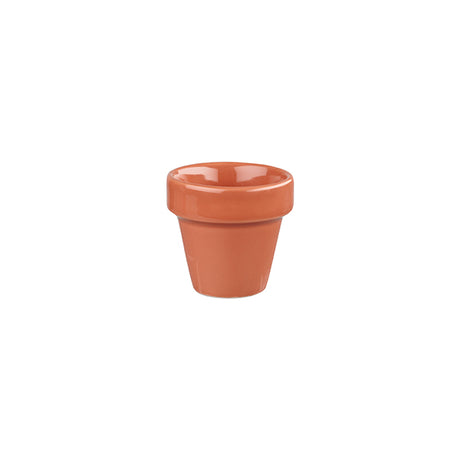 Plant Pot - 114ml, Paprika, Bit On The Side from Churchill. made out of Porcelain and sold in boxes of 12. Hospitality quality at wholesale price with The Flying Fork! 