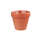 Plant Pot - 480ml, Paprika, Bit On The Side from Churchill. made out of Porcelain and sold in boxes of 12. Hospitality quality at wholesale price with The Flying Fork! 