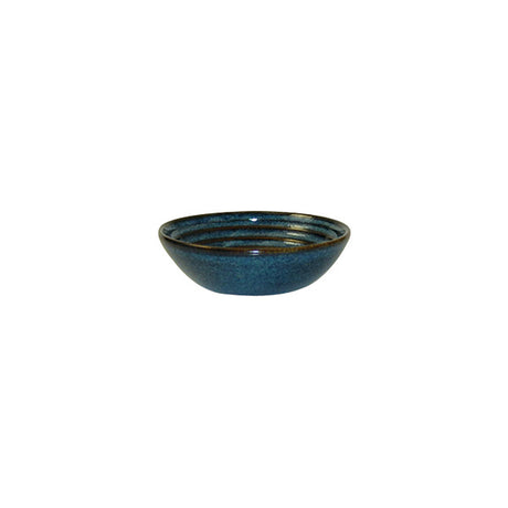 Ripple Dip Dish - 113ml, Sapphire, Bit On The Side from Churchill. Ribbed, made out of Porcelain and sold in boxes of 12. Hospitality quality at wholesale price with The Flying Fork! 