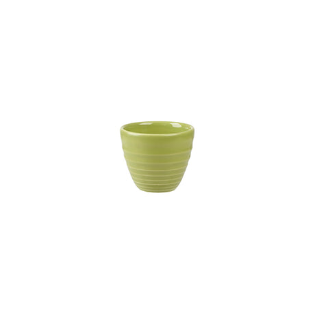 Ripple Sauce Pot - 70Mm from Churchill. Ribbed, made out of Porcelain and sold in boxes of 12. Hospitality quality at wholesale price with The Flying Fork! 