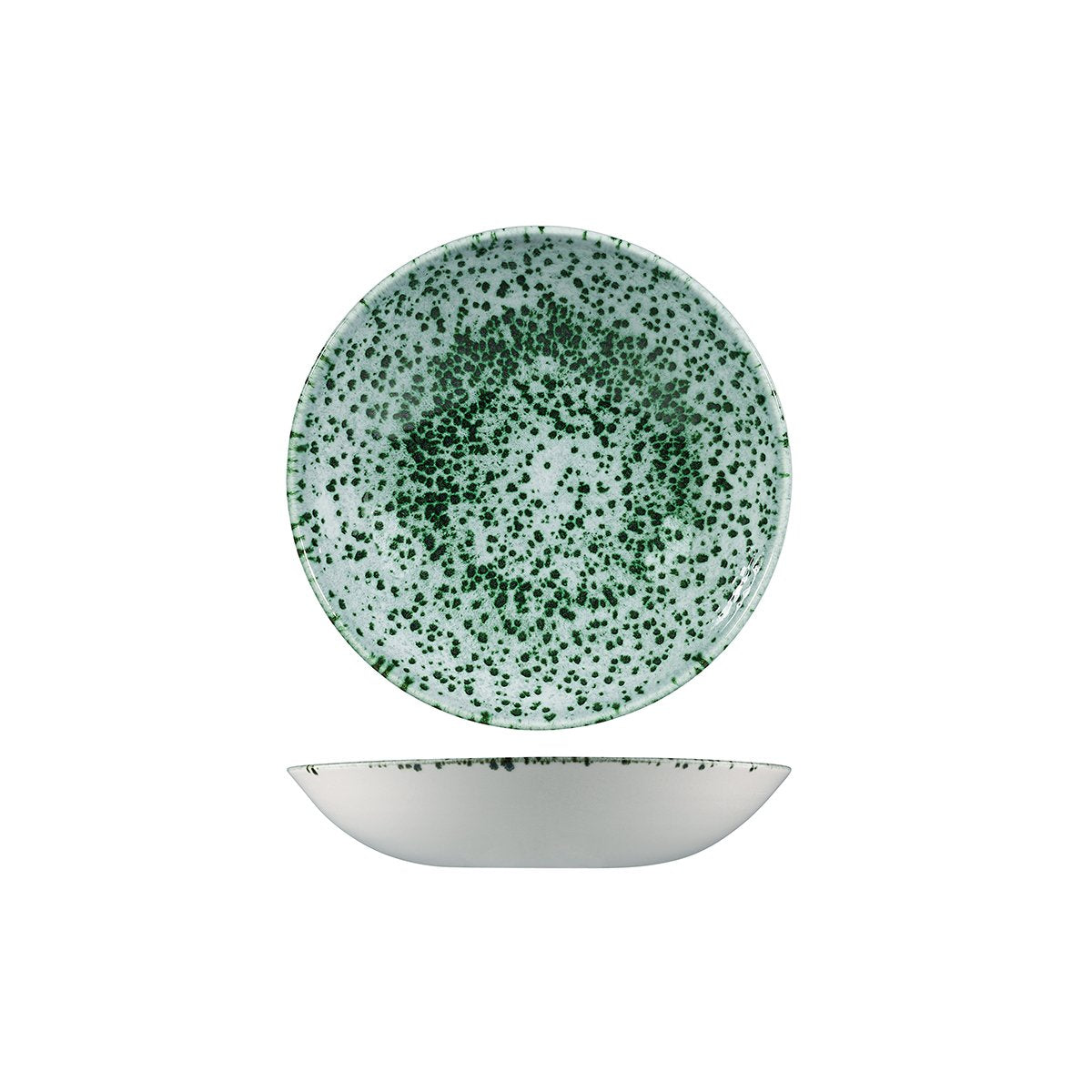 Round Coupe Bowl - 182mm, 426ml, Green