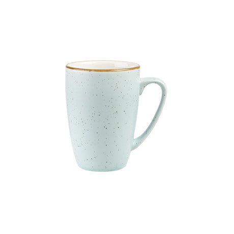 Mug - 340ml, Duck Egg, Stonecast from Churchill. made out of Porcelain and sold in boxes of 6. Hospitality quality at wholesale price with The Flying Fork! 
